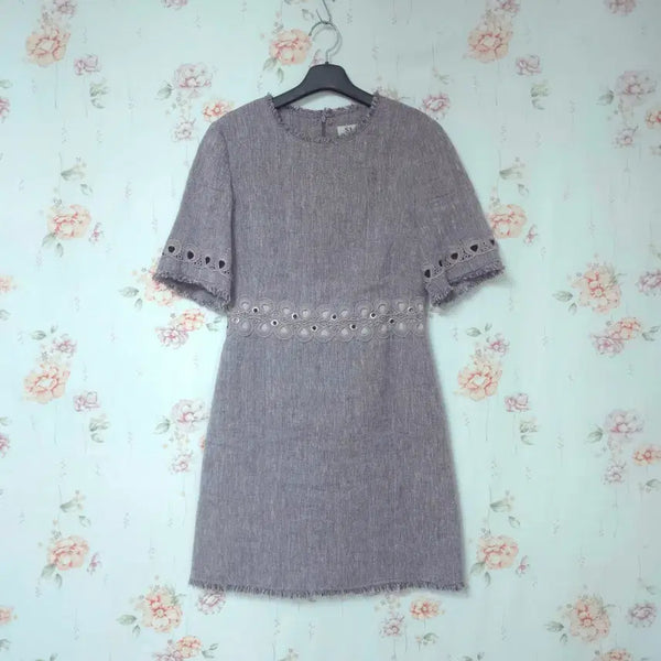 [BUNJANG] SJSJ Linen Blend Midi Dress / SJSJ 마혼방 원피스 44~마른55