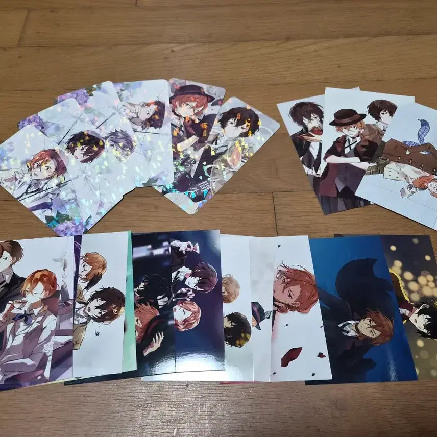 [BUNJANG] Bungo Stray Dogs Dazai & Chuuya Postcard Bundle Set / 문스독 문호스트레이독스 다자이, 츄야 엽서(일괄)