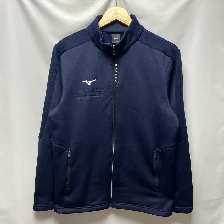 [BUNJANG] Mizuno Training Functional Zip-Up Jacket Navy (L) / [정품/L] 미즈노 트레이닝 네이비 기능성 집업 자켓