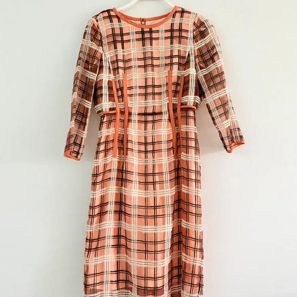 [BUNJANG] Jill by Jillstuart Organza Check Dress / JILL by JILLSTUART 오간자 체크 원피스