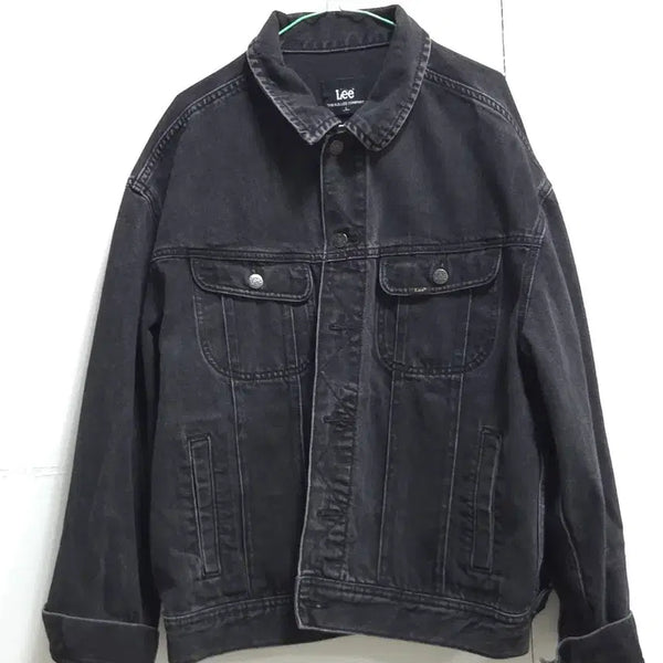 [BUNJANG] Lee Denim Jacket Black / 리 데님 자켓 블랙