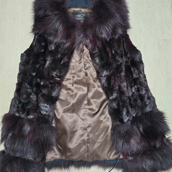 [BUNJANG] Daedong Fur Mink Vest / 대동모피  밍크베스트 66