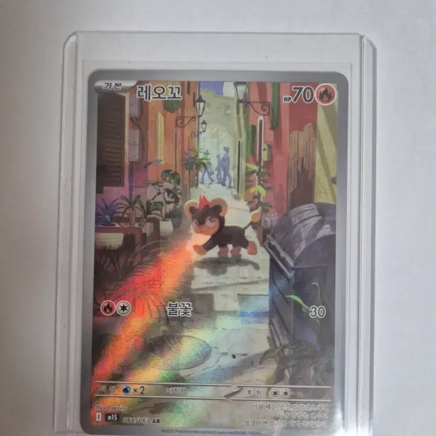 [BUNJANG] Pokemon Card Leocho AR / 레오꼬 AR
