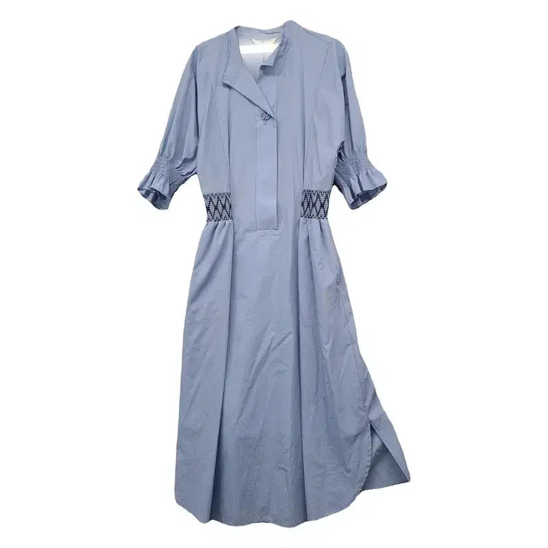 [BUNJANG] The IZZAT Light Blue Dress Size 55 / [새상품]더아이잗 라이트 블루 원피스 55