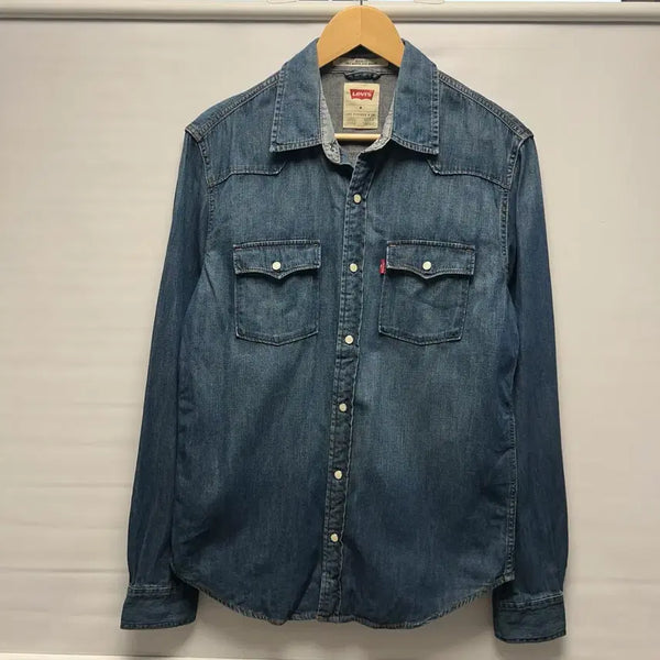 [BUNJANG] Levi's Western Denim Shirt Blue M / [정품/M] 리바이스 웨스턴 데님 청셔츠