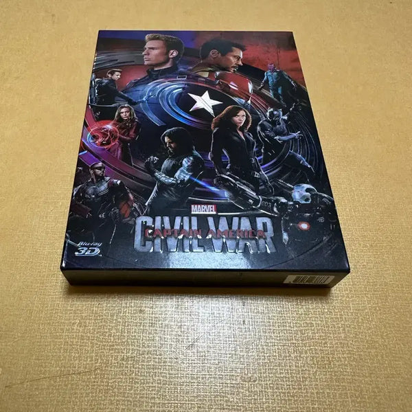 [BUNJANG] Captain America: Civil War 3D Blu-ray Steelbook Limited Edition / 3D 블루레이 캡틴 아메리카 시빌 워 스틸북 한정판  판매합니다.