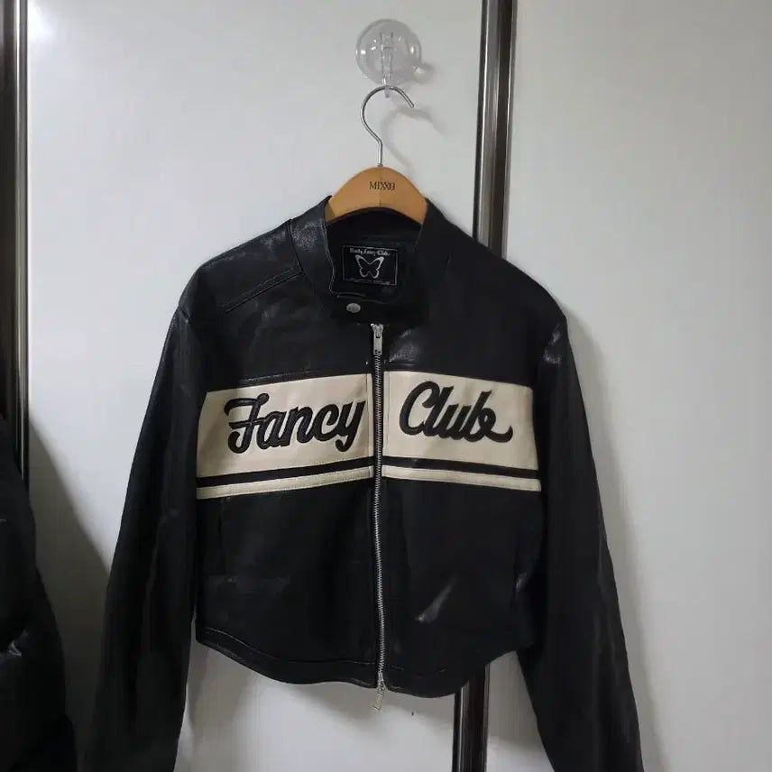 [BUNJANG] Fancy Club Leather Jacket / Fancy Club 레더 자켓