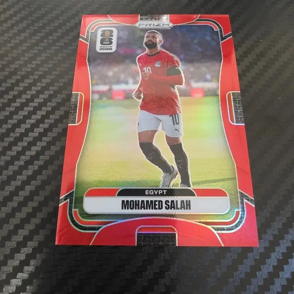 [BUNJANG] Panini 2026 World Cup Prism Mohamed Salah Limited Edition Trading Card / 파니니 2026월드컵 프리즘 축구카드 모하메드 살라