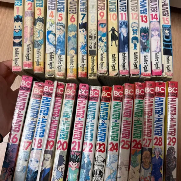 [BUNJANG] Hunter x Hunter Manga Vol. 1-29 / 헌터헌터 만화책 1~29권