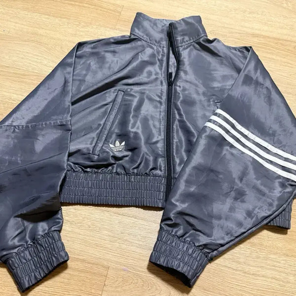 [BUNJANG] Adidas Track Top Jersey - Grey / 아디다스 트랙탑 져지 그레이