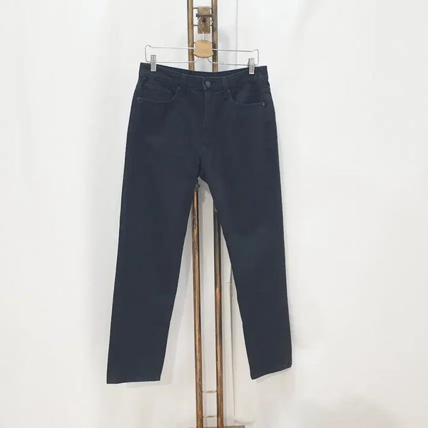 [BUNJANG] PLÁC Jeans Berlin K47 Black Rinse Slim Straight Fit Jeans (Size 32) / (kk70099)플랙진 베를린 K47 블랙 린스드 청바지(32)