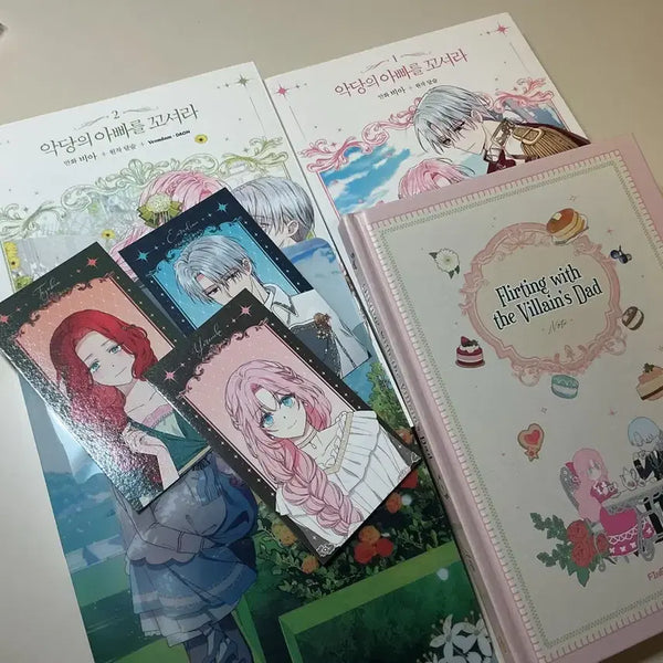 [BUNJANG] How To Entice the Villain's Father Vol. 1-2 Set / 악당의 아빠를 꼬셔라 2권 세트+ 1권 일괄