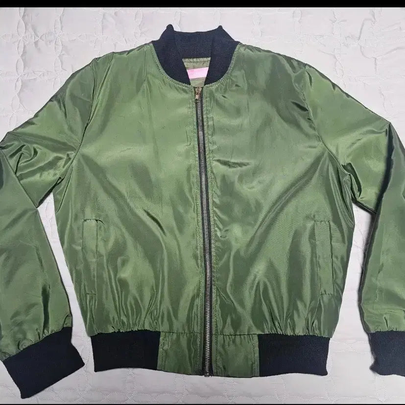[BUNJANG] Khaki Flight Jumper / 카키항공점퍼