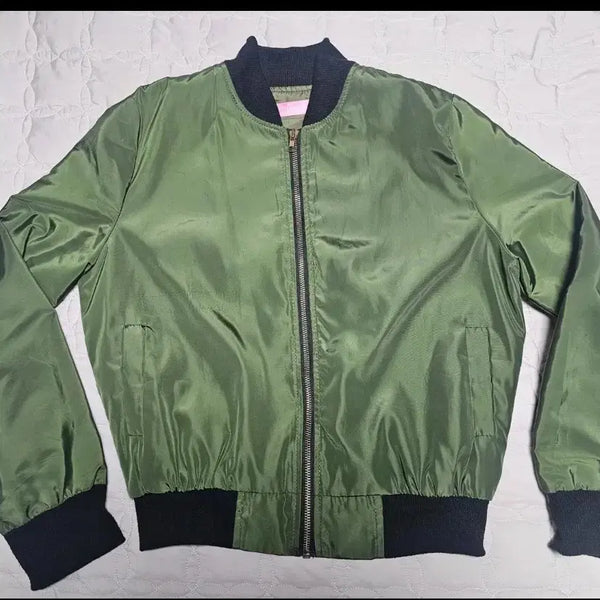 [BUNJANG] Khaki Flight Jumper / 카키항공점퍼