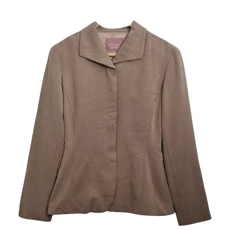 [BUNJANG] HYDERABAD Women's Classic Beige Blazer [M] / HYDERABAD 여성 클래식 베이지 블레이저 [M] 심플 자켓