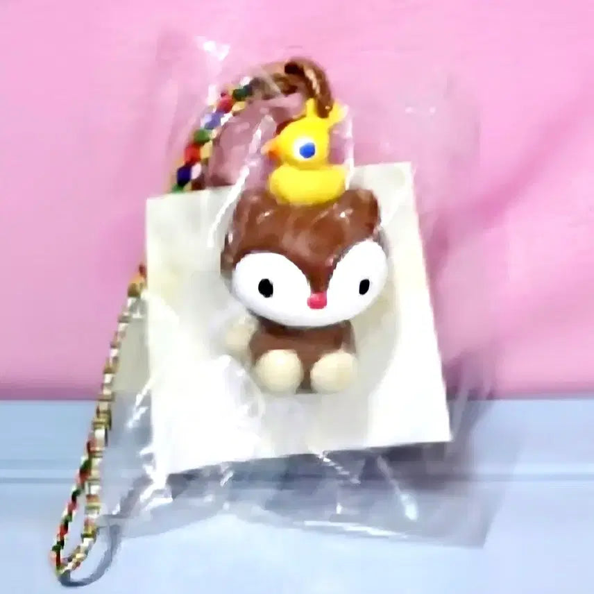 [BUNJANG] Sanrio Rilakkuma Rindori Strap Keychain / 산리오 란도리 스트랩, 란도리 키링, 너구리 키링