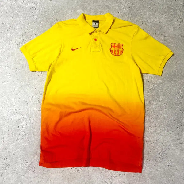 [BUNJANG] Nike Barcelona FC 13-14 Short Sleeve Polo Shirt / 나이키 바르셀로나 FC 13-14 pk 반팔 카라티
