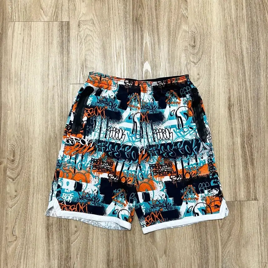 [BUNJANG] Reebok Graffiti Shorts / 리복 그래피티 반바지