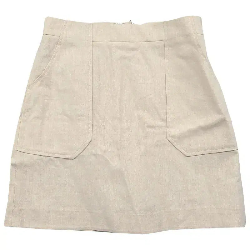[BUNJANG] Roem Cream Mini Skirt / 로엠 크림 미니 스커트 73-101