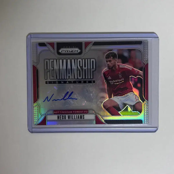 [BUNJANG] Neko Williams Nottingham Prism 99 Limited Auto Card / 네코 윌리엄스 노팅엄 프리즘 99한정 오토카드