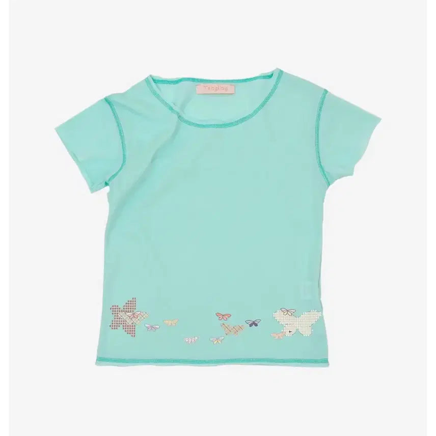 [BUNJANG] Tangled Short Sleeve T-Shirt / 탱글링 반팔