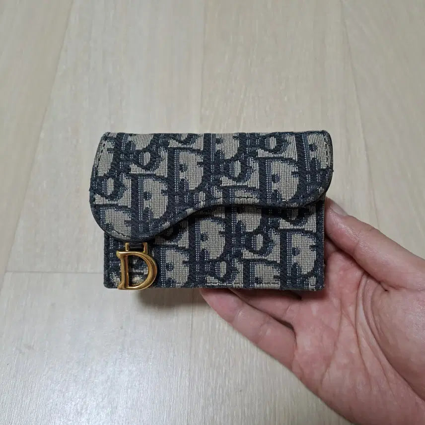 [BUNJANG] Dior Saddle Oblique Jacquard Card Holder / [100%/정품] 디올 새들 오블리크 자카드 카드지갑
