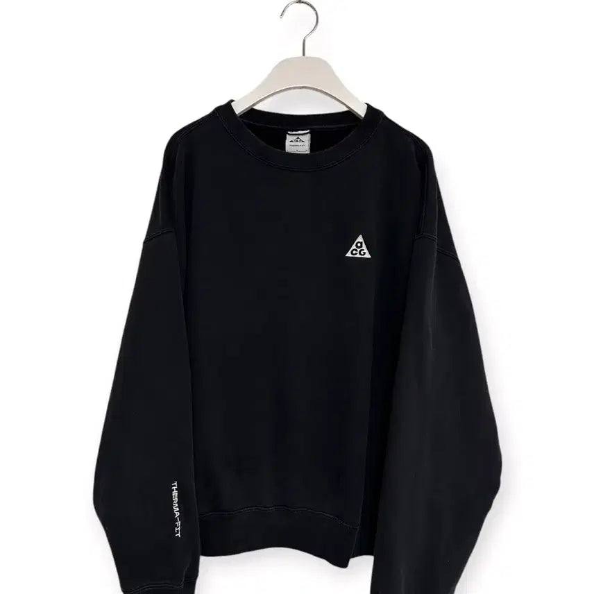 [BUNJANG] Nike ACG Therma-FIT Sweatshirt Black / 나이키 ACG 써마핏 맨투맨 블랙