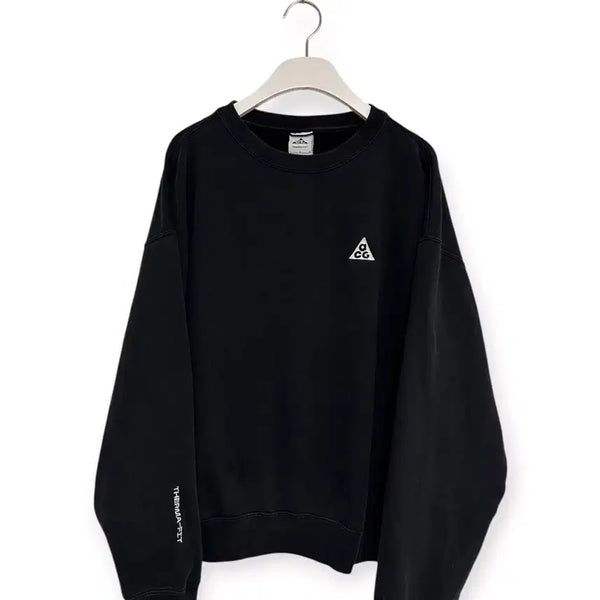 [BUNJANG] Nike ACG Therma-FIT Sweatshirt Black / 나이키 ACG 써마핏 맨투맨 블랙