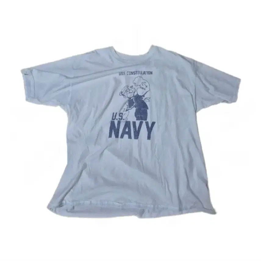 [BUNJANG] Wild Donkey Popeye Graphic T-Shirt XL / 와일드동키  뽀빠이 반팔 XL