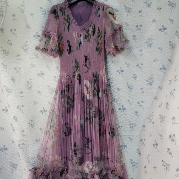 [BUNJANG] Pleated Dress / 플리츠원피스