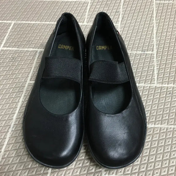 [BUNJANG] CAMPER Mary Jane Flat Shoes Black Size 35 (225mm) / CAMPER 캠퍼 메리제인 플랫슈즈 35 225