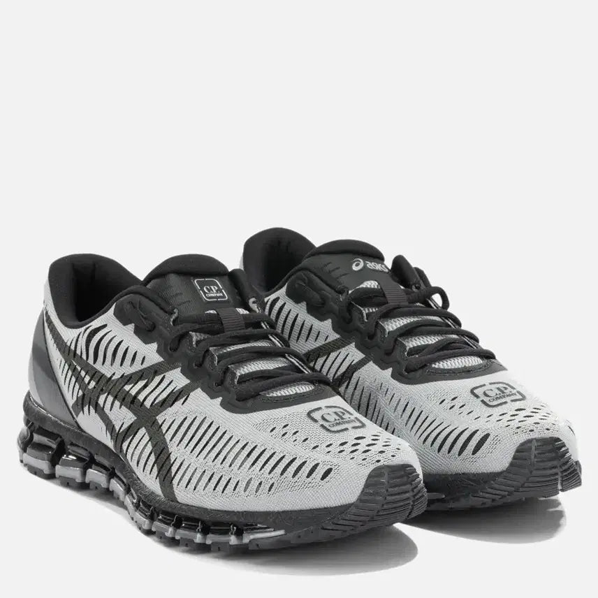 [BUNJANG] ASICS x C.P. Company Gel-Quantum 360 I Pure Silver Caviar Sneakers / 아식스 x C.P. 컴퍼니 젤 퀀텀 360 I 퓨어 실버 캐비어