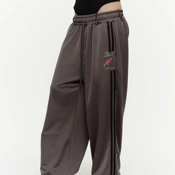 [BUNJANG] 2000 Archives Rosy Sweatpants Charcoal / 2000 아카이브스 로지 스웻팬츠 차콜