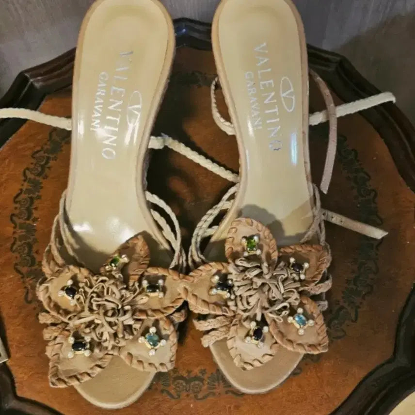 [BUNJANG] Valentino Wedge Heel Sandals / 발렌티노 웨지힐