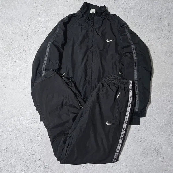 [BUNJANG] Nike Sideline Tracksuit Set Jacket Pants / 나이키 사이드라인 바람막이 트랙팬츠 셋업 자켓 바지