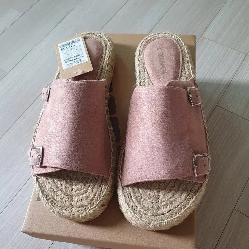 [BUNJANG] Spao Summer Slippers / 슈펜 여름 슬리퍼 텍달린 박스채로 새상품