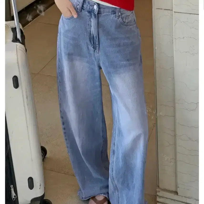 [BUNJANG] Hotping Wide Fit Denim Jeans (XL) / 핫핑 데님 청바지 XL