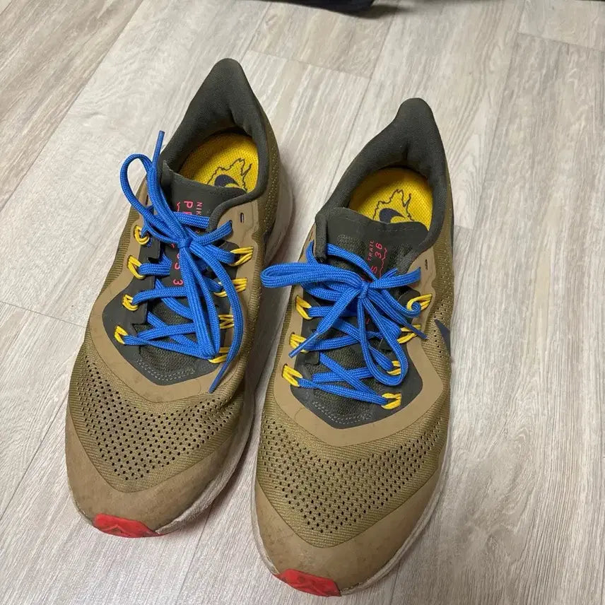 [BUNJANG] Nike Air Zoom Pegasus 36 Trail Khaki Running Shoes (265mm) / 나이키 에어 줌 페가수스 36 트레일 카키 265