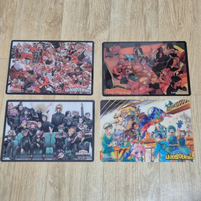 [BUNJANG] My Hero Academia Illustration Card Bundle Set / 나히아 일러스트 카드 일괄