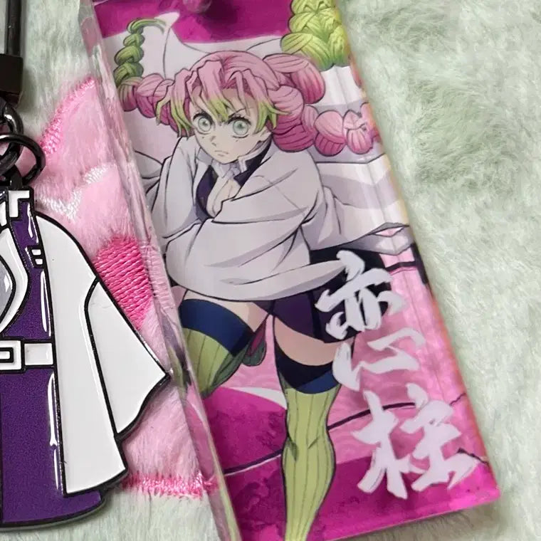 [BUNJANG] Demon Slayer Mitsuri Kanroji Acrylic Keyring / 귀멸의 칼날 팝업 미츠리 아크릴 키링