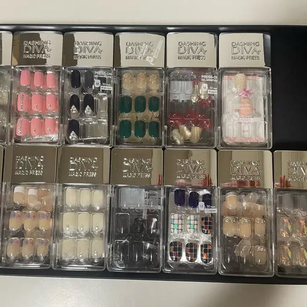 [BUNJANG] Dashing Diva Magic Press Premium Series Nails (13 Types) / 데싱디바 네일 13종 (매직프레스 프리미엄 시리즈)