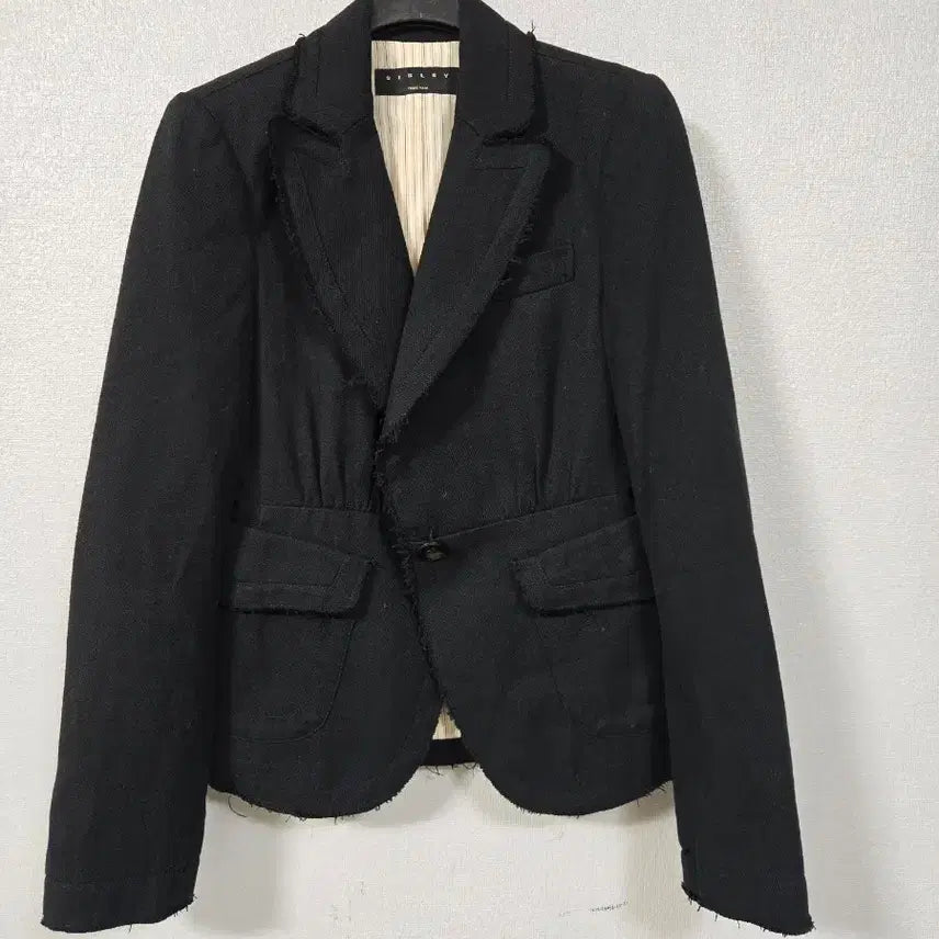 [BUNJANG] Sisley Cotton Blend Tailored Jacket Size 55 / 시슬리 면혼방 테일러드쟈켓 55