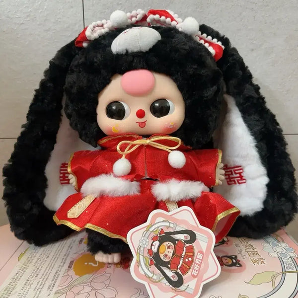 [BUNJANG] Bearbrick 400% Wedding Bride Black Rabbit / 베이비쓰리400% 웨딩 신부 검은토끼