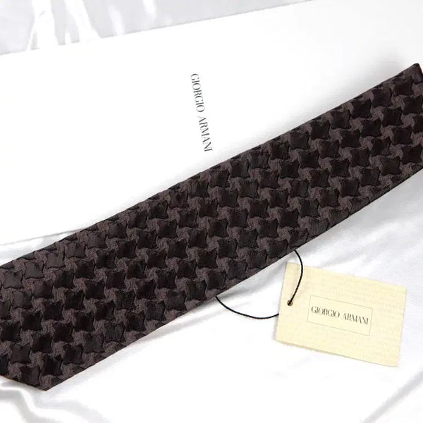 [BUNJANG] Giorgio Armani 8.5cm Unused Men's Luxury Necktie / 알마니 8.5cm 미사용 S등급 남자 명품 넥타이
