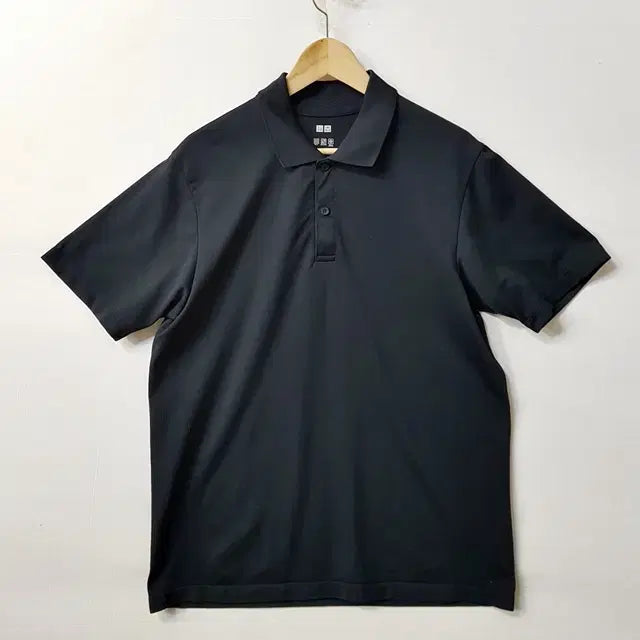 [BUNJANG] Uniqlo DRY-EX T-Shirt Black / 유니클로 DRY-EX 티셔츠 블랙