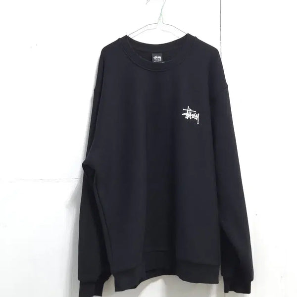 [BUNJANG] Stussy Fleece Sweatshirt / 공용 스투시 기모 맨투맨