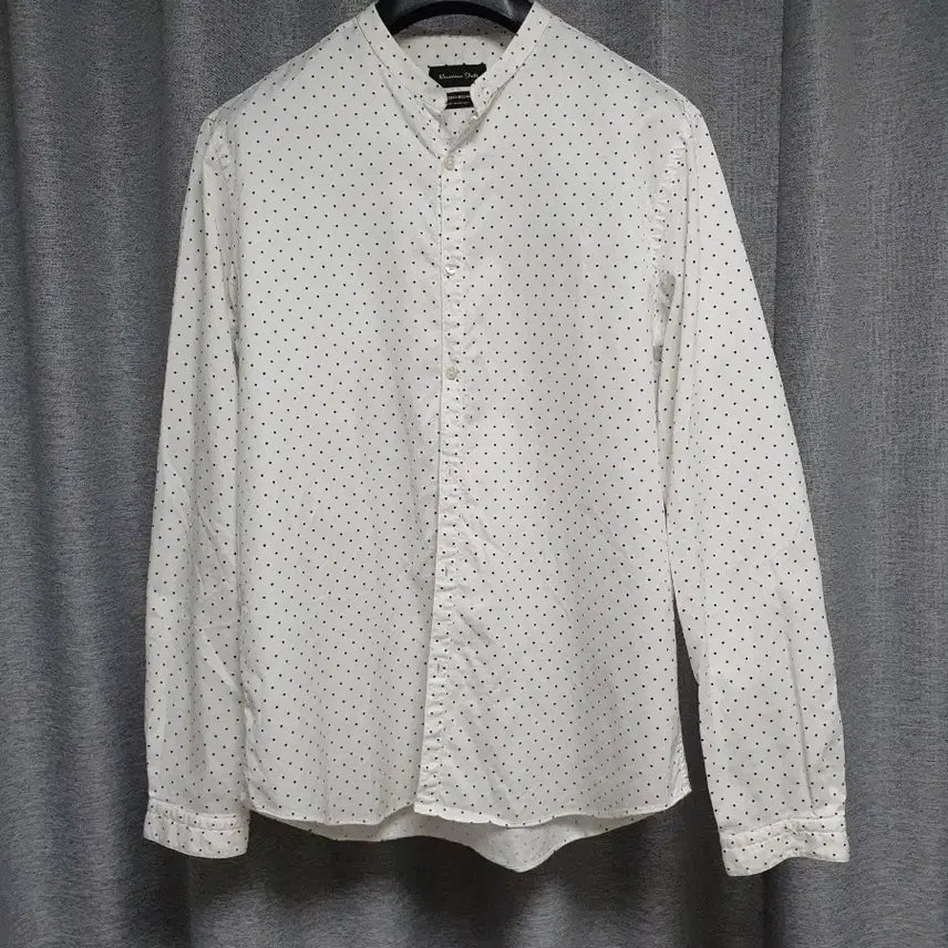 [BUNJANG] Massimo Dutti Tessuto Italian Fabric Dot Shirt / Massimo dutti마시모뚜띠 TESSUTO이탈리원단 도트남방셔츠s