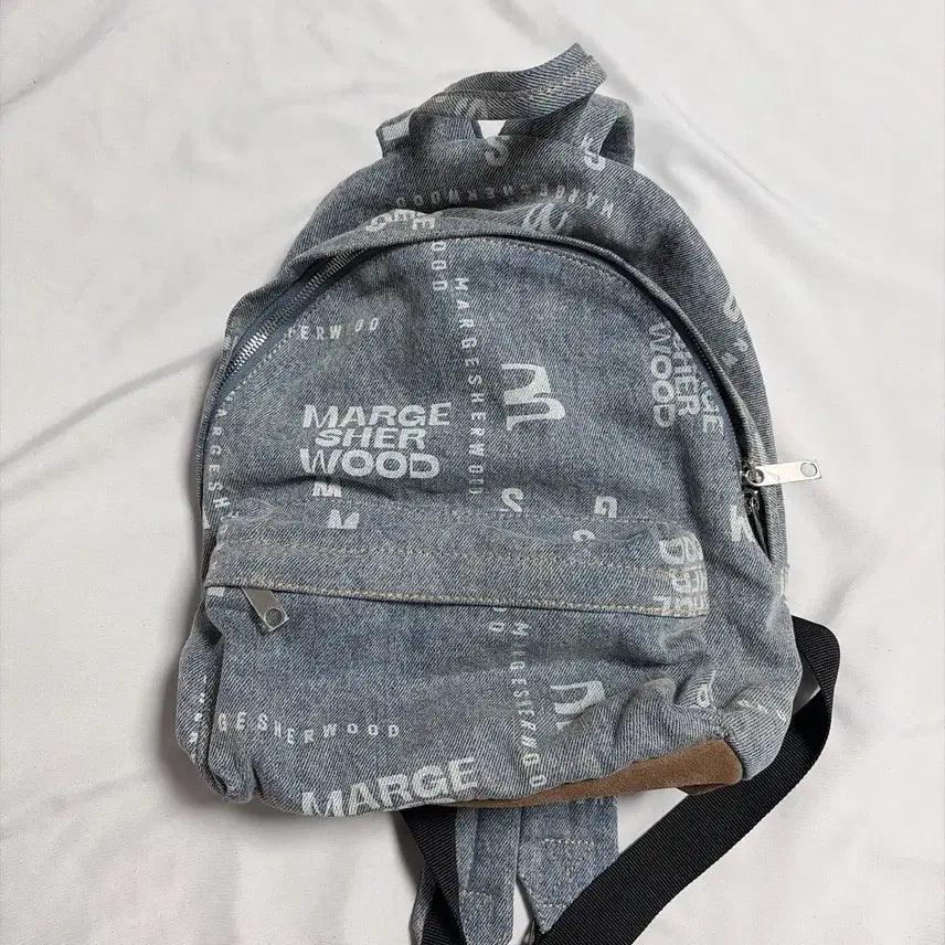 [BUNJANG] Magishwood Denim Backpack / 마지셔우드 데님 백팩