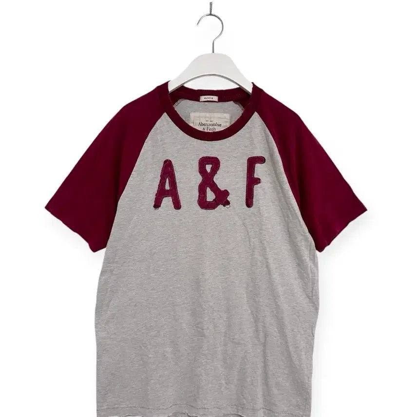 [BUNJANG] Abercrombie & Fitch Y2K Short Sleeve T-Shirt / 아베크롬비 y2k 반팔 티셔츠