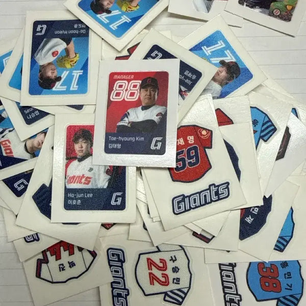 [BUNJANG] 2025 Lotte Giants Sticker Collection / 2025 롯데 자이언츠 띠부실